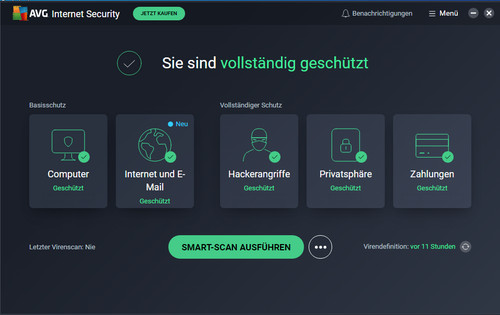 Avg internet security 10 - internet, 1-10